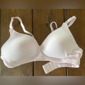 Warner pink bra
